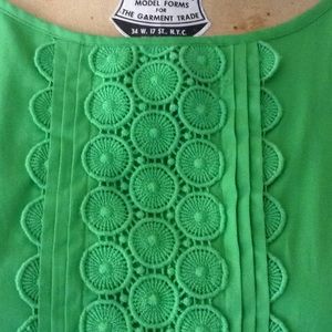 Talbots Tops - Kelly green, cotton top Talbots Tops - Kelly green, cotton top